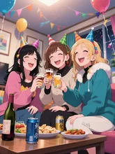 気を遣わないとても楽しい忘年会🥳🍻🎉