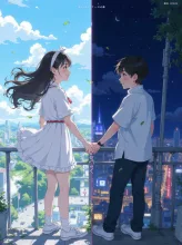 昼の世界と夜の世界