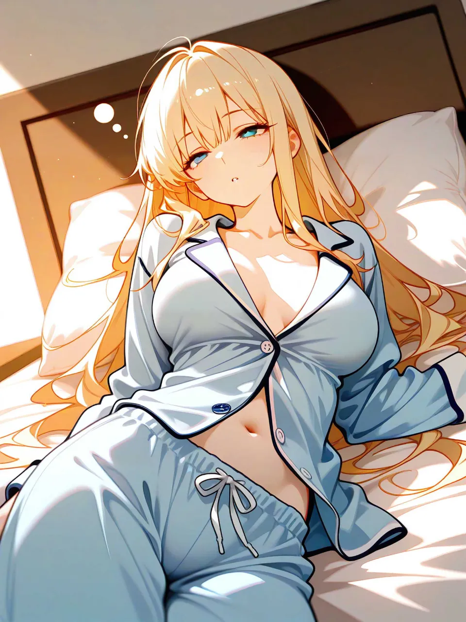 まだ寝る〜。