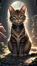 神秘的な猫
