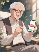 楽しみが増えたと喜ぶ