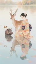 猪鹿蝶