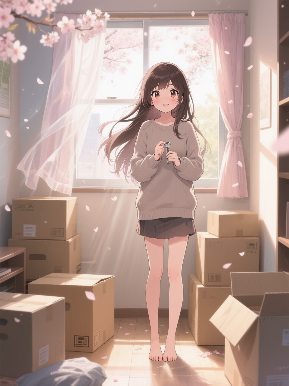高精度アニメ - 新生活スタート / はると