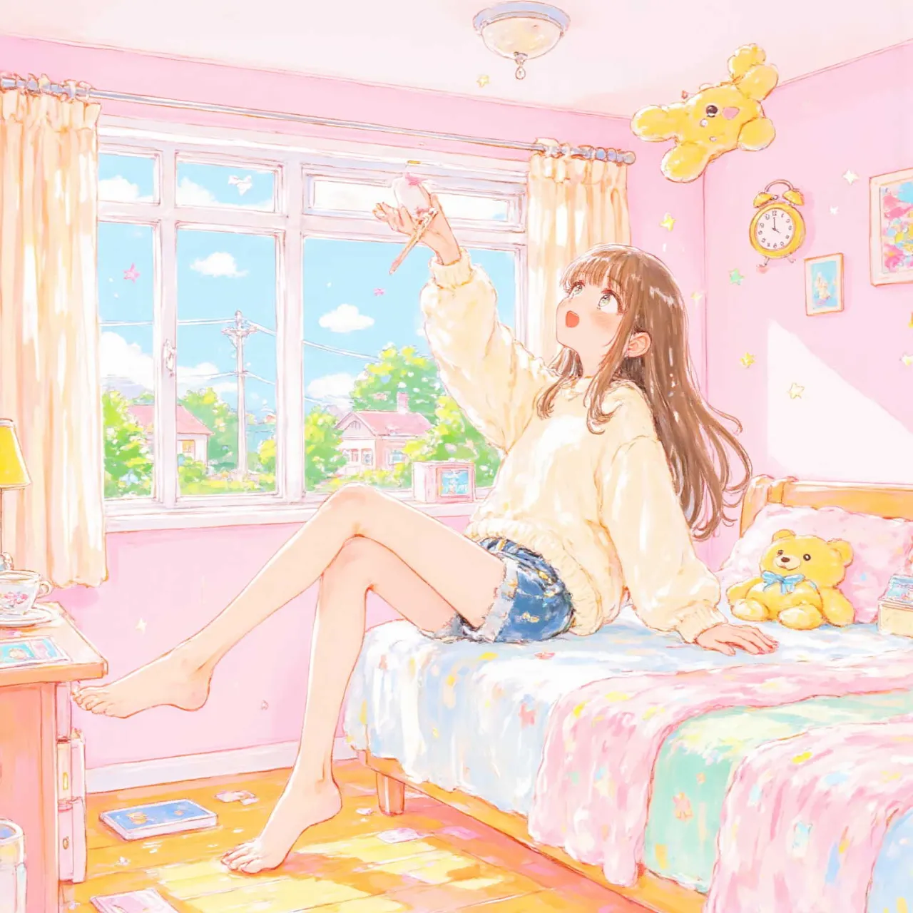秘密の魔法 — えとせとらさんのAIイラスト