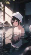 朝風呂♨️