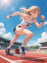 体育会系の陽子。