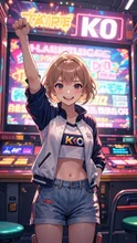 勝ったよ😆 — LunaさんのAIイラスト