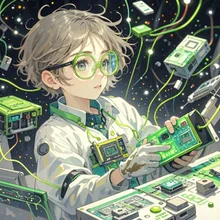 電子の戯れ