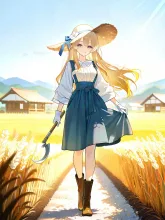 稲刈り·黄金いろの田んぼ の投稿作品
