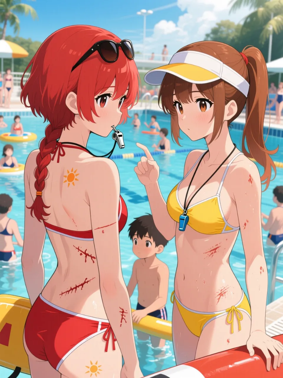 監視員でボツ