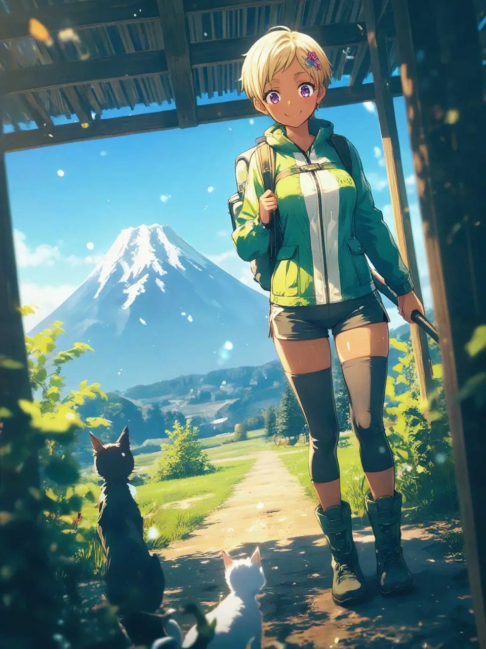 エリザベス・ローゼンクロイツ・安倍のいつか富士山にも登りたい