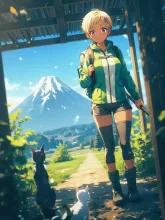 エリザベス・ローゼンクロイツ・安倍のいつか富士山にも登りたい