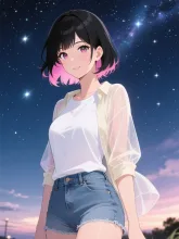6月の星空キレイだね