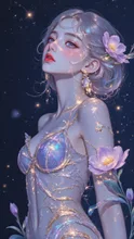 オーロラな女神
