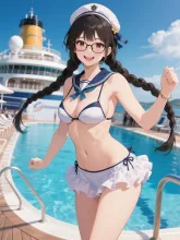 「穂蔵　灯子(ほのぐら　とうこ)」のセーラービキニ