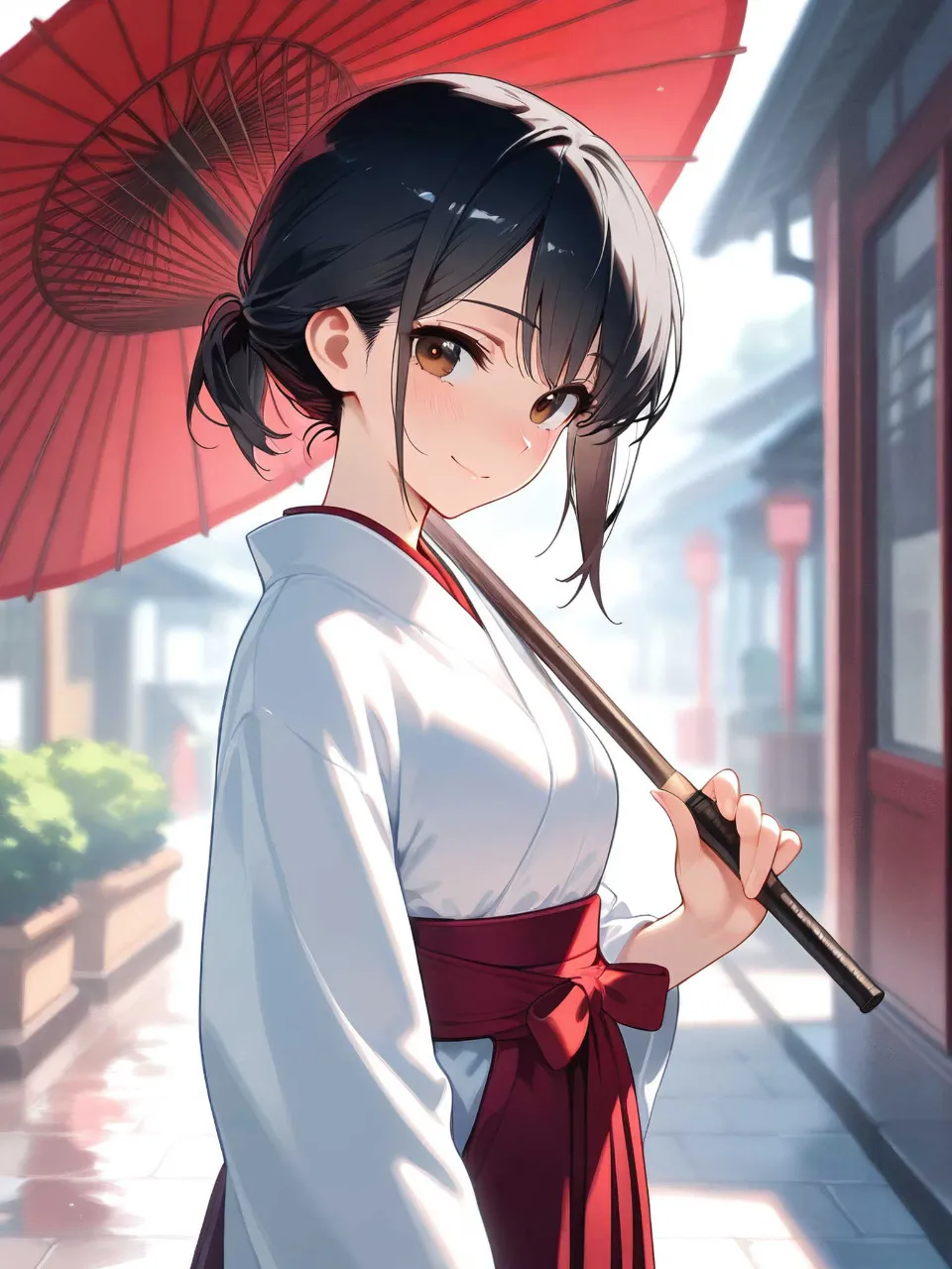 和傘の君② — TAN2kunさんのAIイラスト