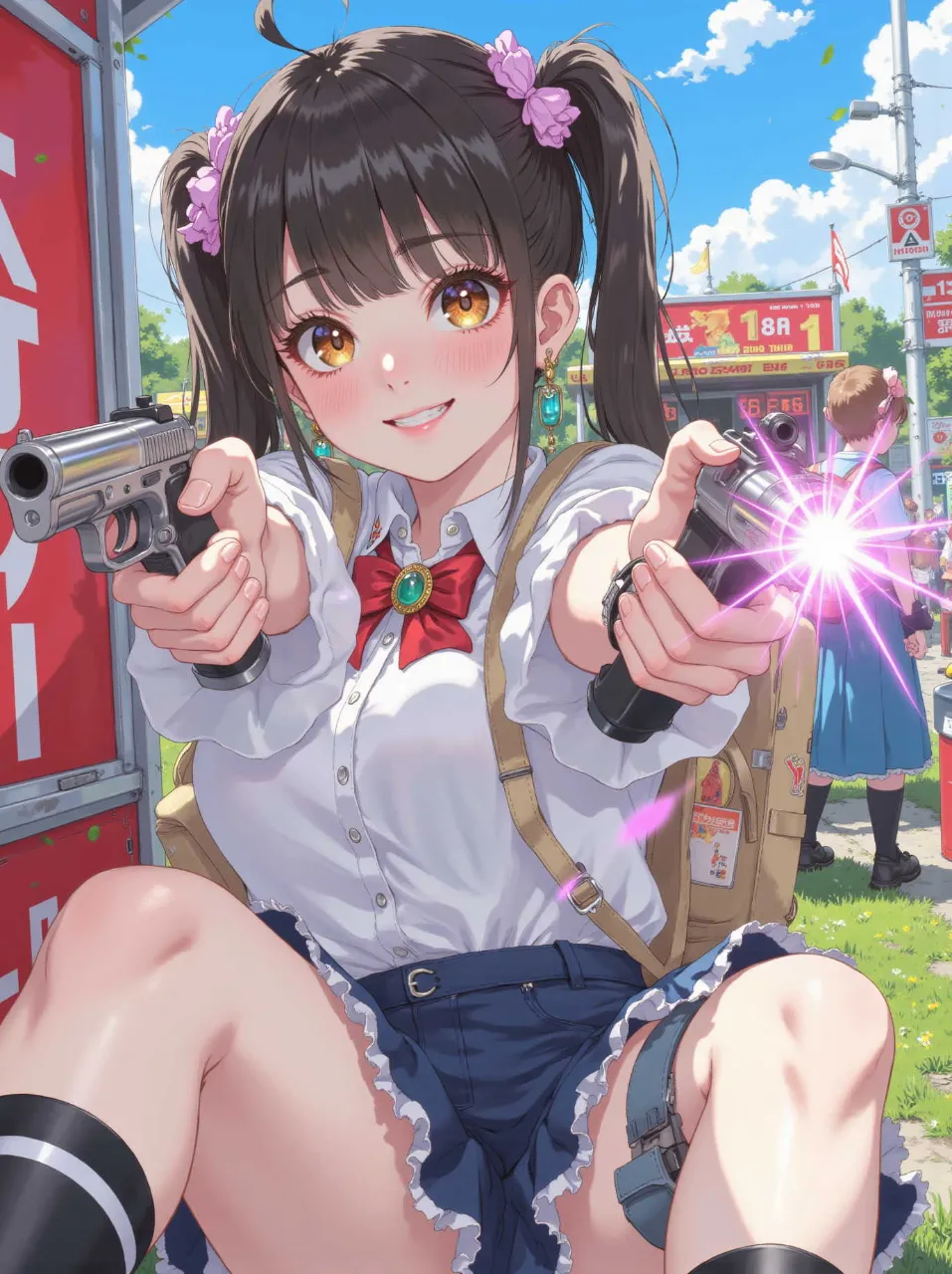 二丁拳銃だぜー😁中身はもちろんむふふ