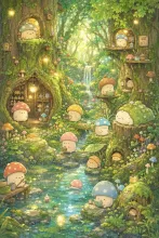 キノコの森