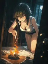 「灰皿あって良かったよ〜」