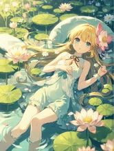 睡蓮🪷 — 羽継さんのAIイラスト