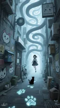 A mysterious alley