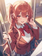 画像生成チャレンジ·電車通学🚃 の投稿作品