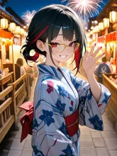 天神祭の宵·提灯ゆれる、浪花の夜 の投稿作品