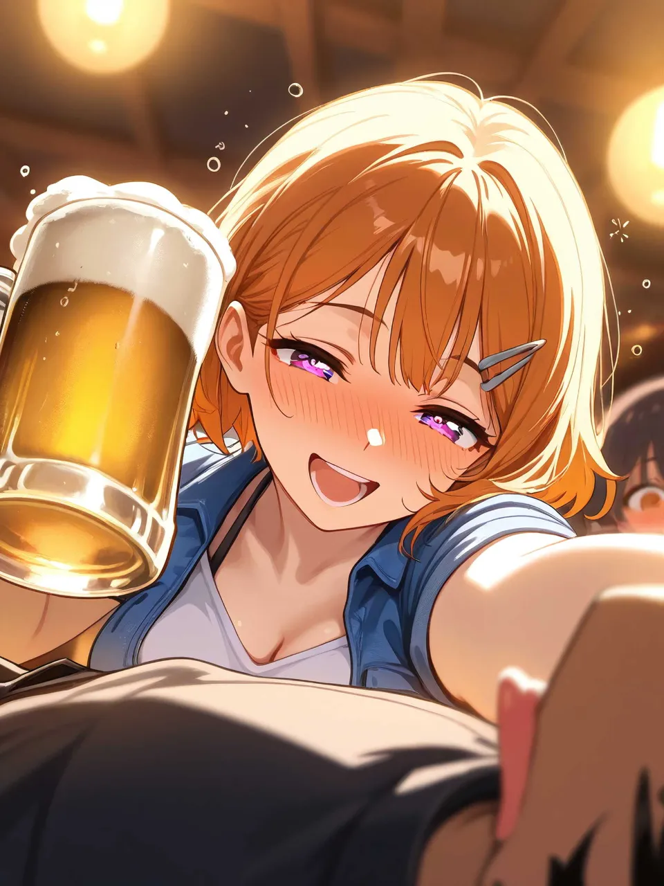 ほぉらぁ〜まらまら呑めるよねぇ〜？