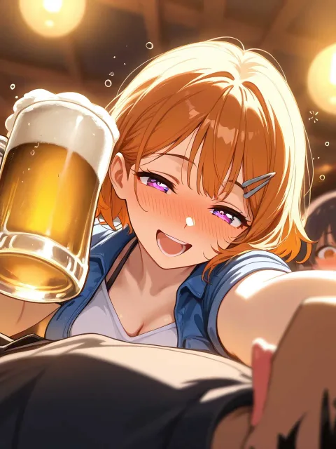 ほぉらぁ〜まらまら呑めるよねぇ〜?