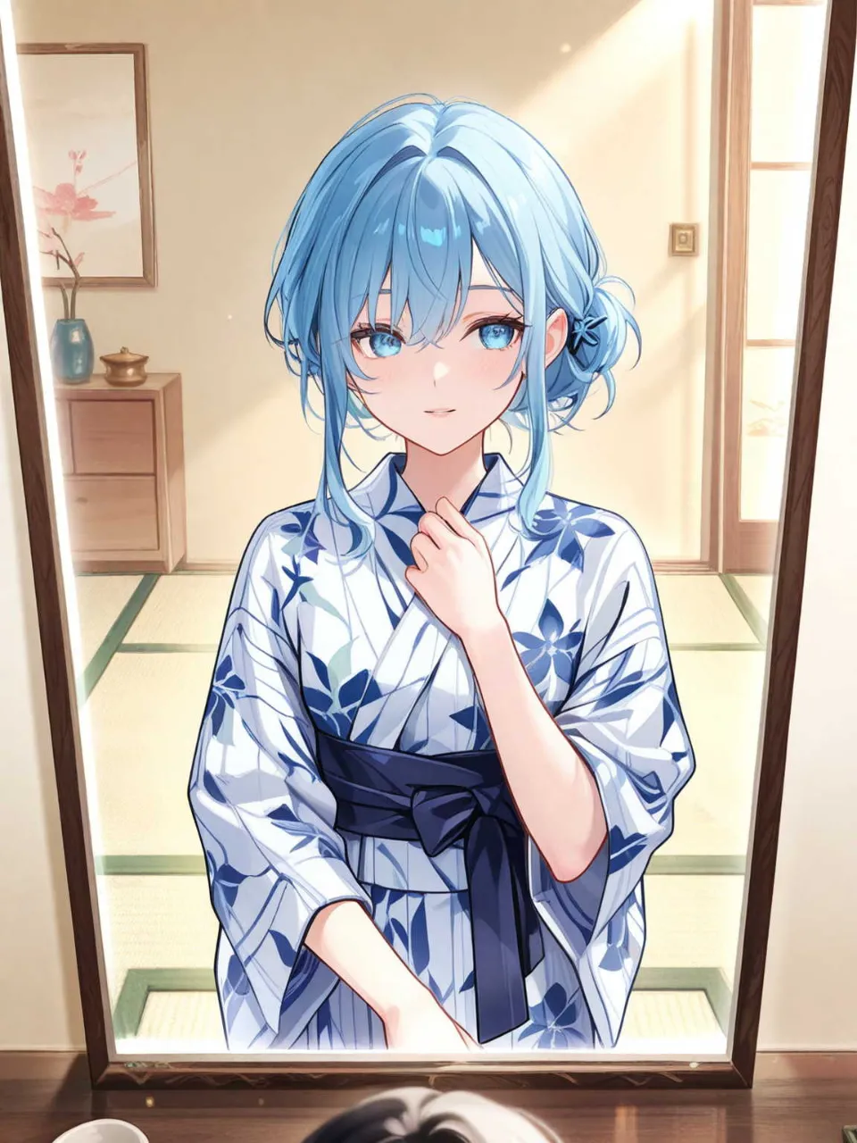 これが私…? — rairaさんのAIイラスト