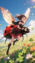 空を旅する幸運の相棒