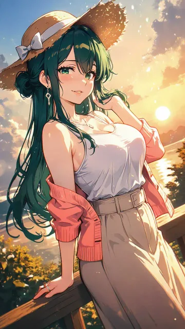 貴女は清楚な魅力を持つお母さんです - あの夏の忘れもの