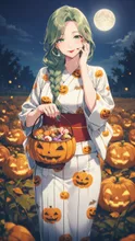 画像生成チャレンジ·かぼちゃ灯る夜 の投稿作品