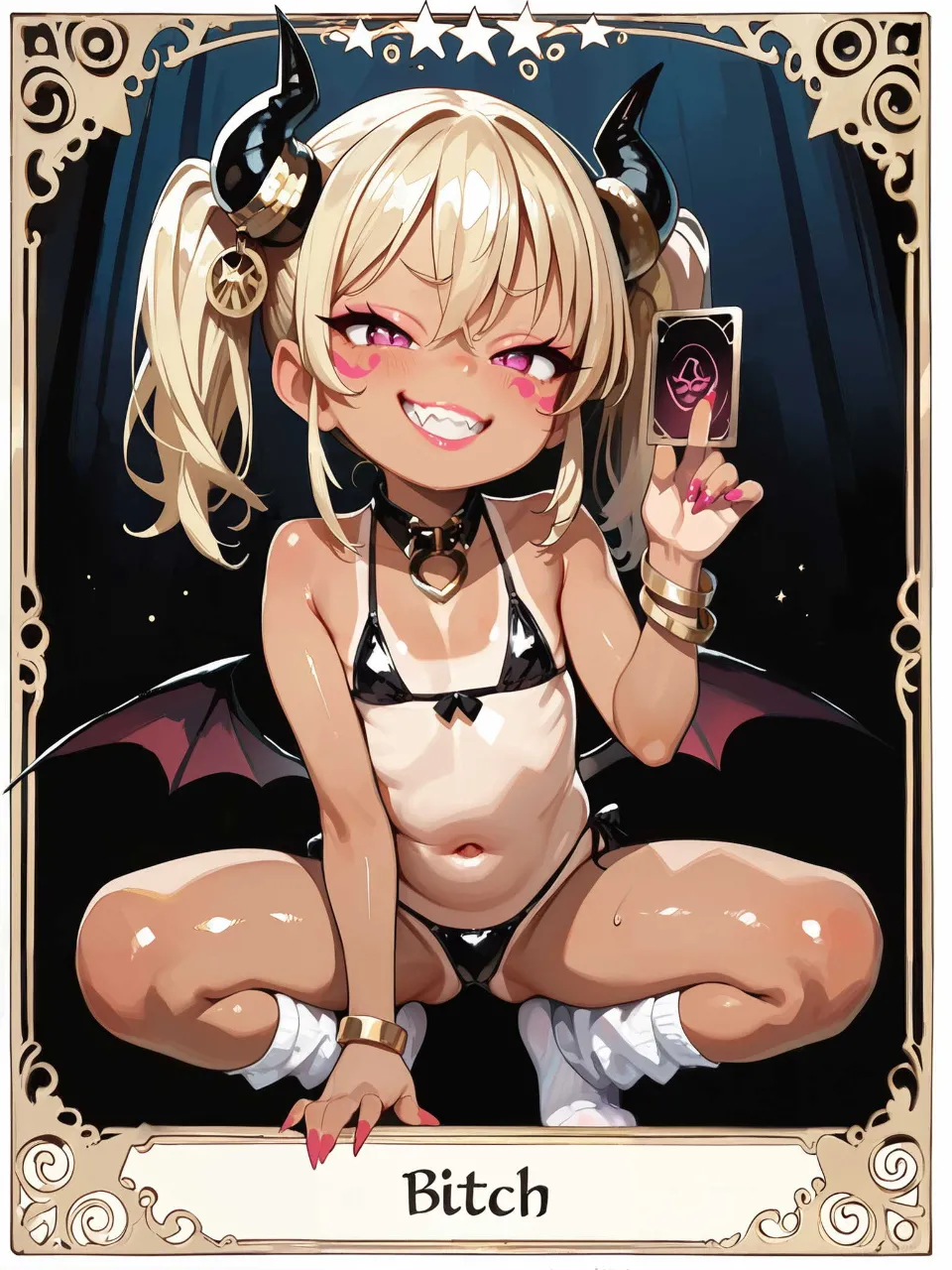 ビッチじゃねーし、「DEVIL」だし