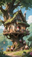 小人ハウス🏠ハイホ〜ハイホ〜💕