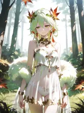 秋ちっくな装い