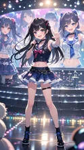 黒髪アイドル娘💕