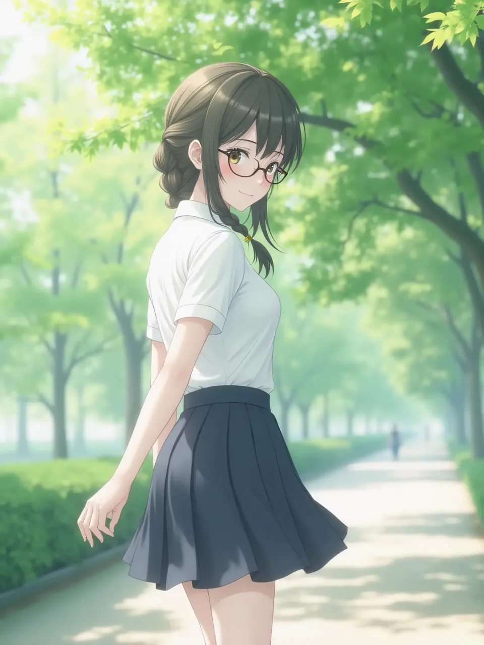 「早くしないと?おいてっちゃうぞっ♡」
