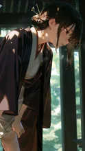 「こんな所で、、バチがあたっちゃうよ、、♡」