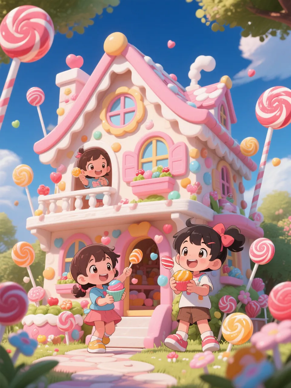 お菓子の家