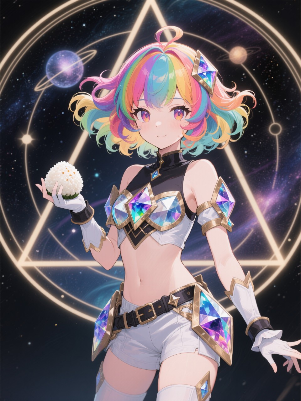 魔法少女オムスビ! — オグモソさんのAIイラスト