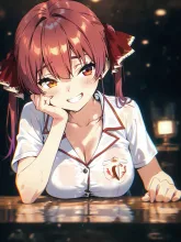 じーっと見つめて困った子でちゅね