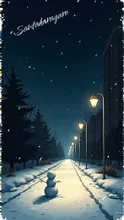 画像生成チャレンジ·雪だるま の投稿作品