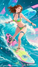 State-of-the-art surfboard with gyrostabilizer