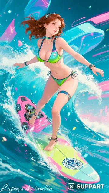 State-of-the-art surfboard with gyrostabilizer