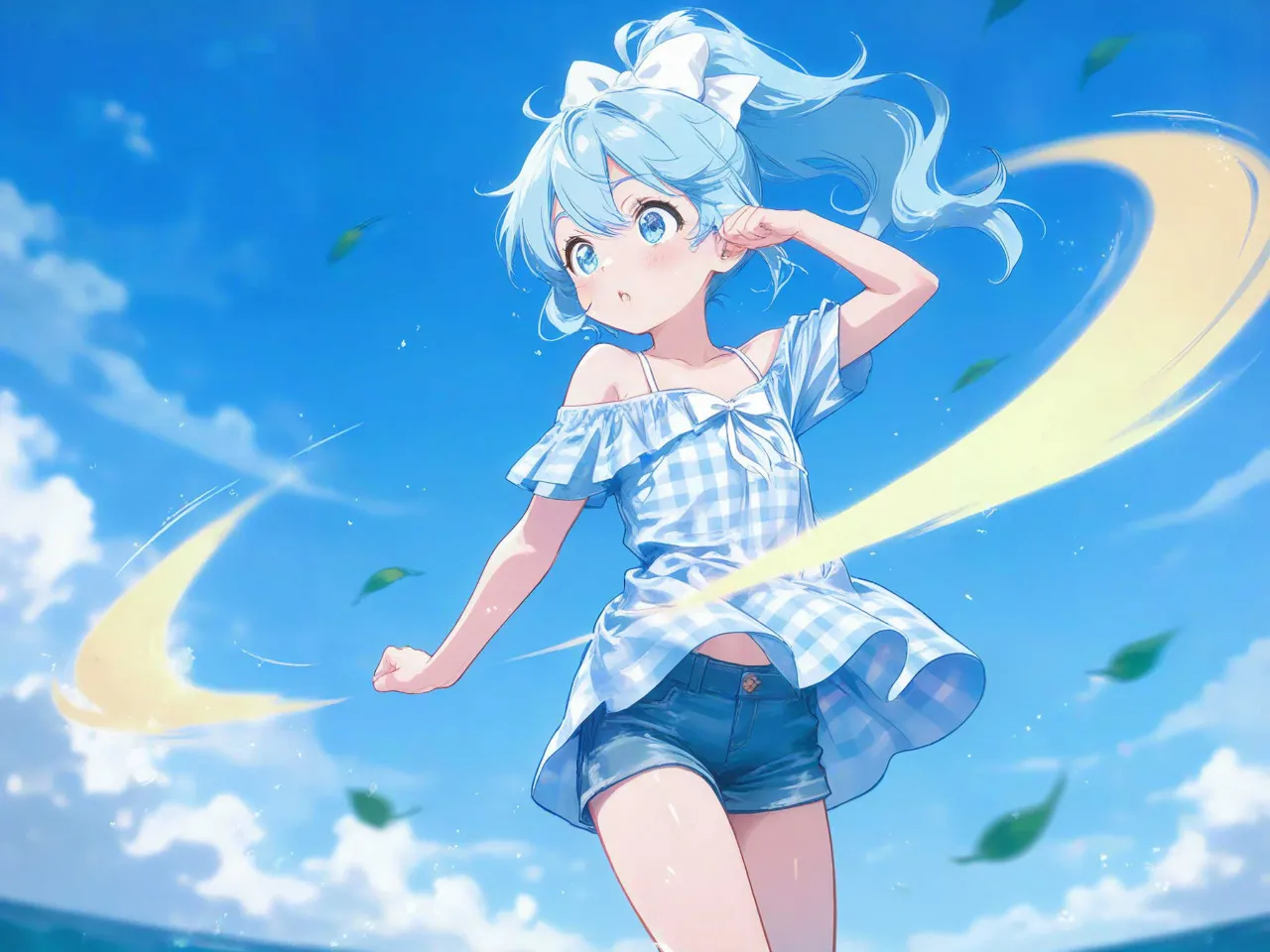 水色と風