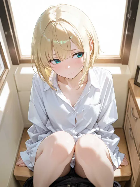 ブラウス。ワイシャツだよ。うん。