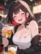 「赤いやつ？気にしないで気にしないでぇ〜」