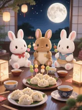 お月見パーティ