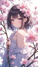ペールオーキッドの妖精少女👧